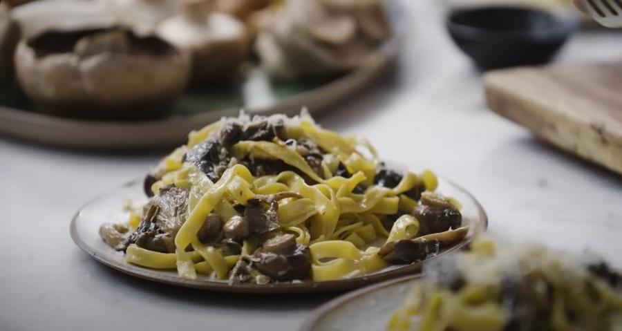 Wild Mushroom Tagliatelle